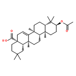 27-Norolean-14-en-28-oicacid, 3-(acetyloxy)-13-methyl-, (3b,13a)-