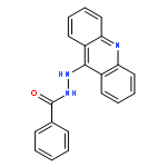 Benzoic acid, 2-(9-acridinyl)hydrazide