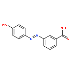 Benzoic acid, 3-[(4-hydroxyphenyl)azo]-