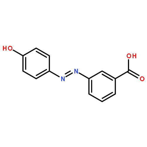 Benzoic acid, 3-[(4-hydroxyphenyl)azo]-