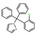 1-((2-Chlorophenyl)diphenylmethyl)-1H-pyrazole