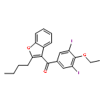 Methanone, (2-butyl-3-benzofuranyl)(4-ethoxy-3,5-diiodophenyl)-