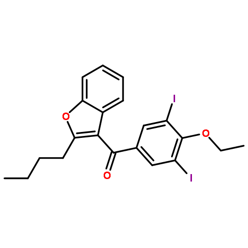 Methanone, (2-butyl-3-benzofuranyl)(4-ethoxy-3,5-diiodophenyl)-