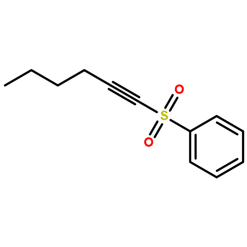 Benzene, (1-hexynylsulfonyl)-