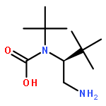 Carbamic acid,N-[(1S)-1-(aminomethyl)-2,2-dimethylpropyl]-, 1,1-dimethylethyl ester