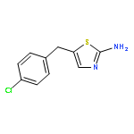 2-Thiazolamine, 5-[(4-chlorophenyl)methyl]-