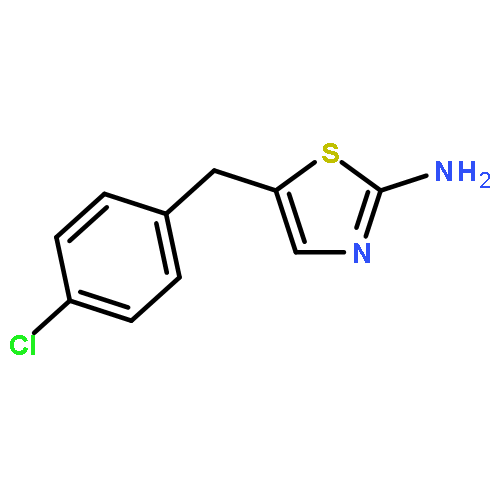 2-Thiazolamine, 5-[(4-chlorophenyl)methyl]-