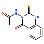 Acetamide, N-(1,4-dihydro-4-oxo-2-thioxo-3(2H)-quinazolinyl)-