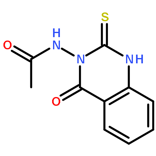 Acetamide, N-(1,4-dihydro-4-oxo-2-thioxo-3(2H)-quinazolinyl)-