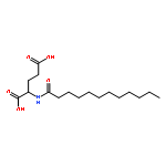 Glutamic acid,N-(1-oxododecyl)-