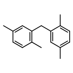 Benzene,2-[(2,5-dimethylphenyl)methyl]-1,4-dimethyl-