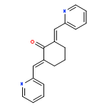 Cyclohexanone, 2,6-bis(2-pyridinylmethylene)-