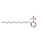 Benzenesulfonic acid,dodecyl-, lithium salt (1:1)