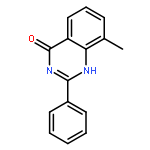 4(1H)-Quinazolinone, 8-methyl-2-phenyl-