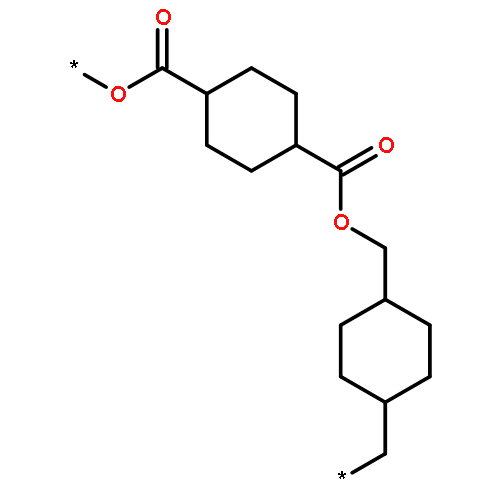 Poly(oxycarbonyl-1,4-cyclohexanediylcarbonyloxymethylene-1,4-cycloh
exanediylmethylene)