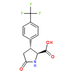 L-Proline, 5-oxo-3-[4-(trifluoromethyl)phenyl]-, (3R)-