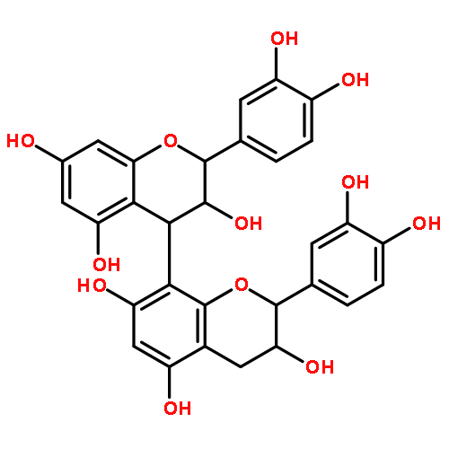 (2R,2'R,3S,3'R,4S)-2,2'-bis(3,4-dihydroxyphenyl)-3,3',4,4'-tetrahydro-2H,2'H-4,8'-bichromene-3,3',5,5',7,7'-hexol