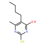 5-Butyl-2-mercapto-6-methylpyrimidin-4-ol