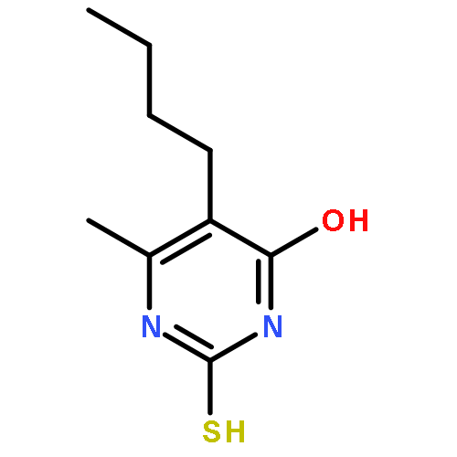 5-Butyl-2-mercapto-6-methylpyrimidin-4-ol