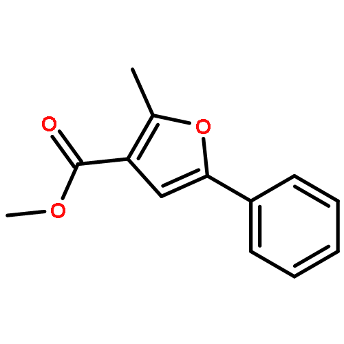 3-Furancarboxylic acid, 2-methyl-5-phenyl-, methyl ester