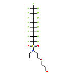 Poly(ethyleneglycol) 2-[ethyl[(heptadecafluorooctyl)sulfonyl]amino]ethyl ether