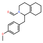 (s)-3,4,5,6,7,8-hexahydro-1-[(4-methoxyphenyl)methyl](1h)-isoquinoline-2-carbaldehyde