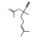 6-Octen-1-yn-3-ol,3,7-dimethyl-, 3-acetate