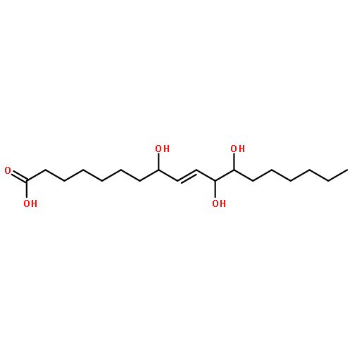 9-Octadecenoic acid, 8,11,12-trihydroxy-, (9E)-