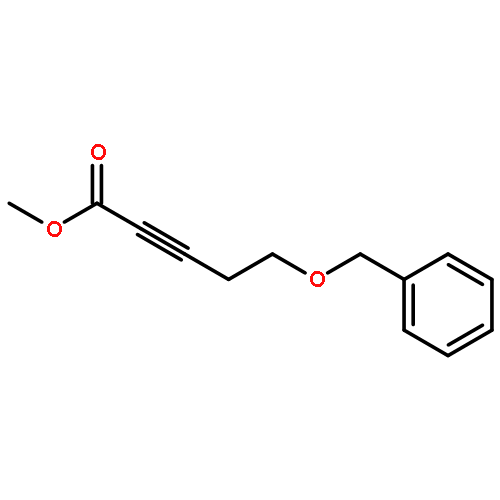 2-Pentynoic acid, 5-(phenylmethoxy)-, methyl ester