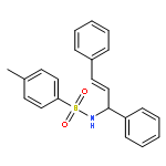 Benzenesulfonamide, N-[(2E)-1,3-diphenyl-2-propenyl]-4-methyl-