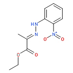 Propanoic acid, 2-[(2-nitrophenyl)hydrazono]-, ethyl ester