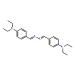 4-(diethylamino)benzaldehyde [[4-(diethylamino)phenyl]methylene]hydrazone