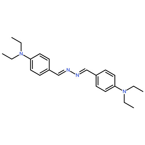 4-(diethylamino)benzaldehyde [[4-(diethylamino)phenyl]methylene]hydrazone