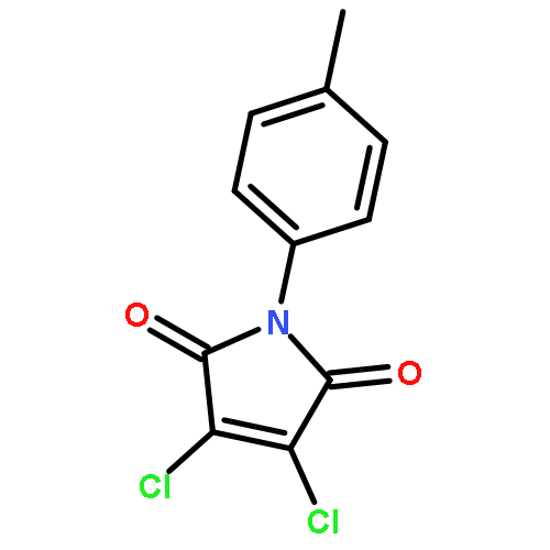 1H-Pyrrole-2,5-dione, 3,4-dichloro-1-(4-methylphenyl)-