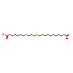 11-(10-CARBOXYDECYLSULFANYL)UNDECANOIC ACID 