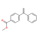 Benzoic acid, 4-(1-phenylethenyl)-, methyl ester