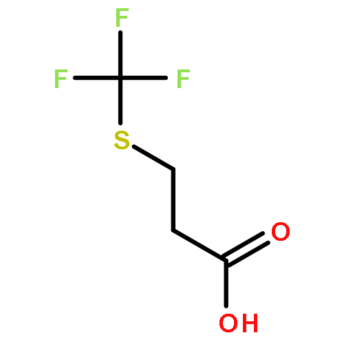 3-(trifluoromethylsulfanyl)propanoic Acid