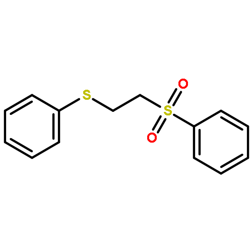 Benzene, [[2-(phenylsulfonyl)ethyl]thio]-