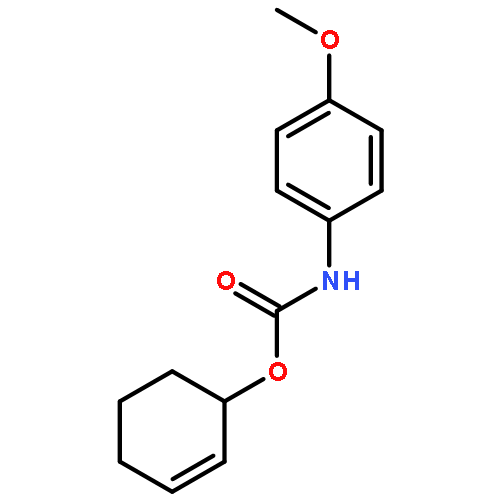 Carbamic acid, (4-methoxyphenyl)-, 2-cyclohexen-1-yl ester