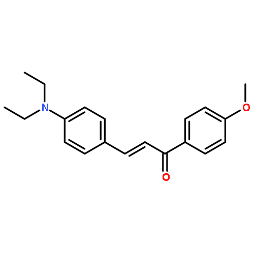 2-Propen-1-one, 3-[4-(diethylamino)phenyl]-1-(4-methoxyphenyl)-