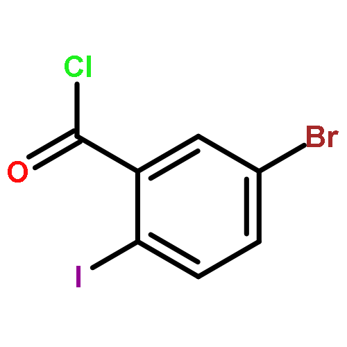 5-Bromo-2-iodobenzoyl chloride