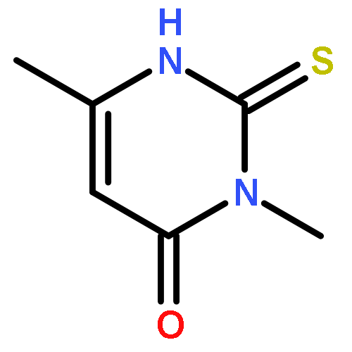 4(1H)-Pyrimidinone, 2,3-dihydro-3,6-dimethyl-2-thioxo-