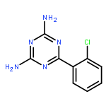 1,3,5-Triazine-2,4-diamine,6-(2-chlorophenyl)-