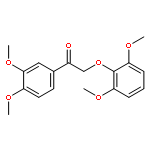 Ethanone, 2-(2,6-dimethoxyphenoxy)-1-(3,4-dimethoxyphenyl)-