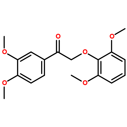 Ethanone, 2-(2,6-dimethoxyphenoxy)-1-(3,4-dimethoxyphenyl)-