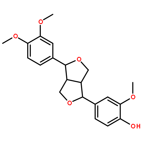 Phenol,4-[(1S,3aR,4S,6aR)-4-(3,4-dimethoxyphenyl)tetrahydro-1H,3H-furo[3,4-c]furan-1-yl]-2-methoxy-