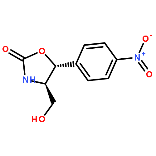 2-Oxazolidinone, 4-(hydroxymethyl)-5-(4-nitrophenyl)-, (4R,5R)-