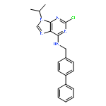 9H-Purin-6-amine,N-([1,1'-biphenyl]-4-ylmethyl)-2-chloro-9-(1-methylethyl)-