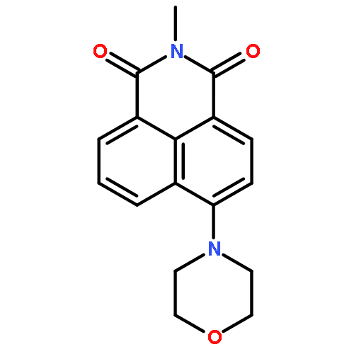 1H-Benz[de]isoquinoline-1,3(2H)-dione, 2-methyl-6-(4-morpholinyl)-