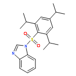 1H-Benzimidazole, 1-[[2,4,6-tris(1-methylethyl)phenyl]sulfonyl]-